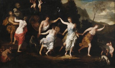 Bacchanal by Circle of Jan Boeckhorst